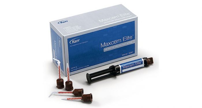 Maxcem Elite Композитний цемент подвійного затвердіння (МаксЦем Еліт), Kerr 1шпр. 5гр.