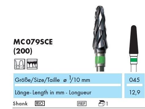 MC079SCE-045 Фреза с сверхтвердым поверхностным слоем