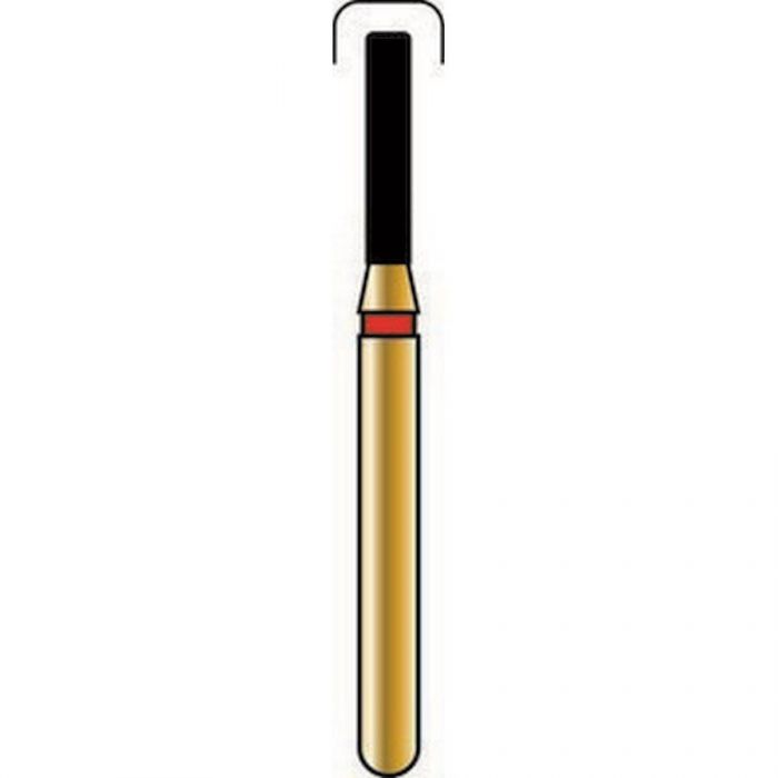 Бор алмазный Diatech красное кольцо 45 µм (F) мелкая зернистость 836 R - 012 - 6 F