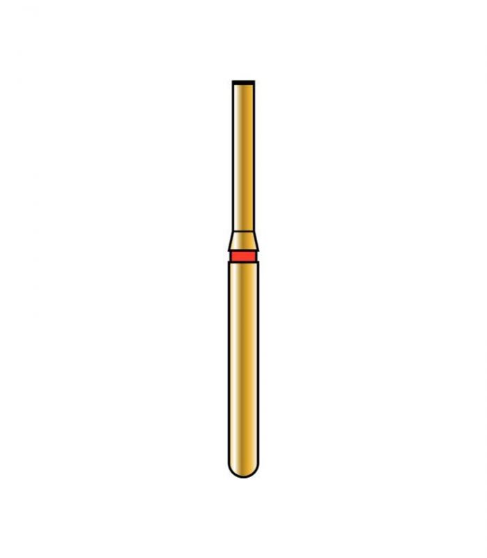 Бор алмазный Diatech красное кольцо 45 µм (F) мелкая зернистость 839 - 012 F