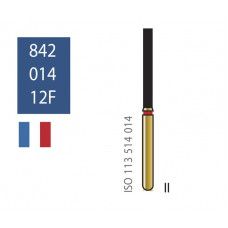 Бор алмазный Diatech красное кольцо 45 µм (F) мелкая зернистость 842 - 014 - 12 F