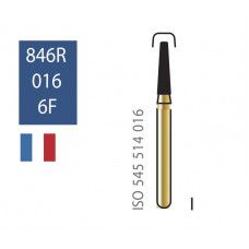 Бор алмазный Diatech красное кольцо 45 µм (F) мелкая зернистость 846 R - 016 - 6 F