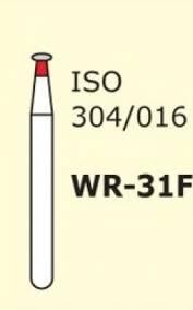 Бор алмазный MANI, 1 шт WR-31F (ISO 304/016) красные