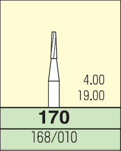 Карбидный бор Mani № 170 (3шт.)