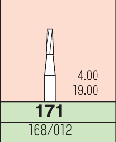 Карбидный бор Mani № 171 (3шт.)