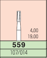 Карбидный бор Mani № 559 (3 шт.)