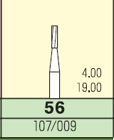 Карбидный бор Mani № 56 (3 шт.)