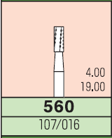 Карбидный бор Mani № 560 (3 шт.)
