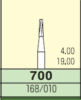 Карбидный бор Mani № 700 (3 шт.)