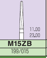 Карбидный бор Mani № M15ZB (3 шт.)
