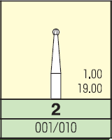 Карбидный бор Mani шарик 2 (3 шт.)