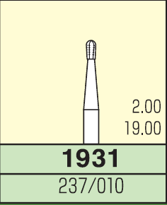 Карбидный бор Mani Metal Cutting S (1931) (5 шт)