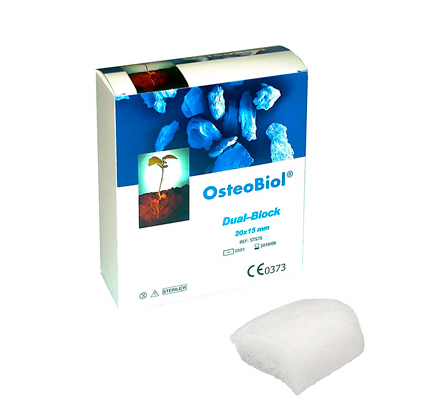 Dual-Block, OsteoBiol кістковий блок з колагеном