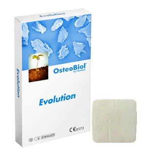 Резорбируемая мембрана с коллагеном Evolution, OsteoBiol E - конский, 25х35
