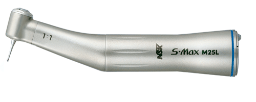 Кутовий наконечник S-Max M25L,1:1, з оптикою LED, NSK