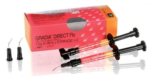 Gradia Direct Flo светоотверждаемый текучий композит 2х1.5 г, А2
