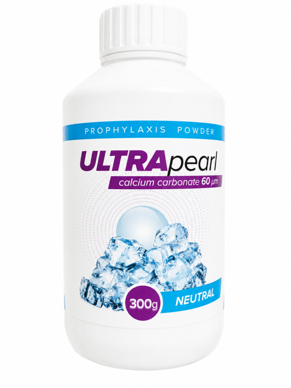 Ultra pearl ultrapearl стоматологічний порошок для содоструминного апарату сода ультраперл карбонат кальцію, флакон 300 г