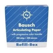 Артикуляційний папір Bausch Refill-Box, 200 мк упаковка 300 шт