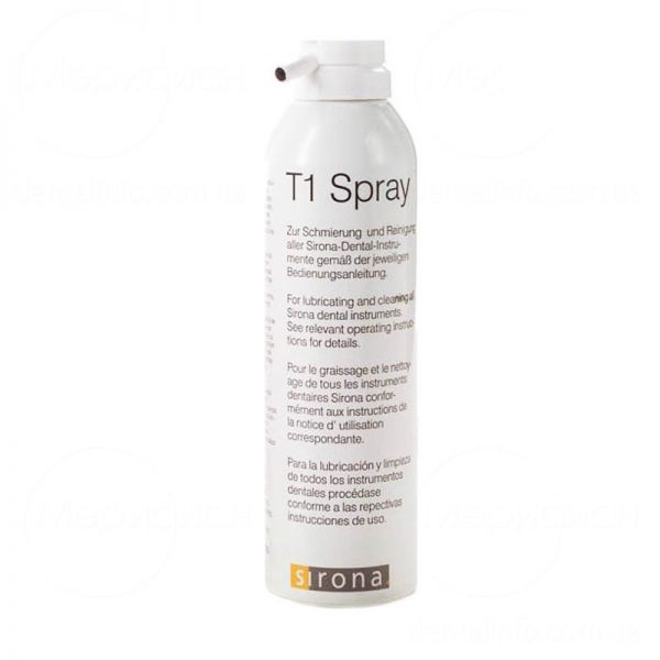 T1 SPRAY масло для змащування наконечників,250 мл/флакон