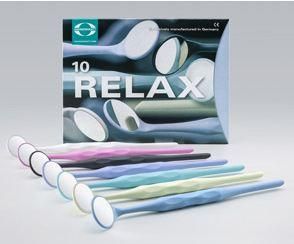 Relax Hahnenkratt - фронтальні дзеркала з родієвим покриттям 4 плоске./ 22 мм, родиєве, фіолетове