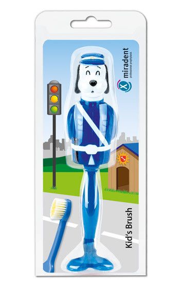 Дитяча зубна щітка Kid's Brush, (КІДС БРАШ) Собака поліцейський