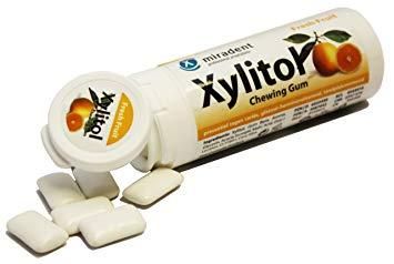 Жевательная резинка XYLITOL CHEWING GUM Упаковка 30 шт - свежие фрукты