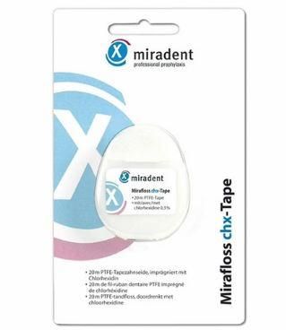 Зубна нитка Miraflos Mirafloss unwaxed 20 м