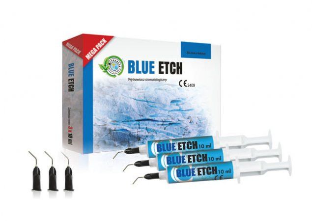 BLUE ETCH (Блу Ейтч - травильный гель) MEGA PACK 3x10 мл Cerkamed