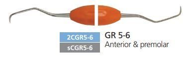 GRACEY КЮРЕТА з силіконовою ручкою, двостороння Osung Кюрет Gracey 2CGR 5-6, Anterior, premolar.
