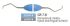 GRACEY КЮРЕТА з силіконовою ручкою, двостороння Osung Кюрет Gracey 2CGR 7-8, Premolars, molars.