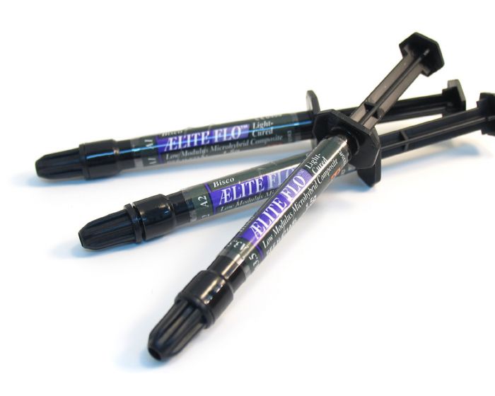 Aeliteflo flow (LV) - Текучий микрогибридный композит Bisco шпр./1, 5 гр. Aeliteflo D3 (1шпр. 1, 5 гр)