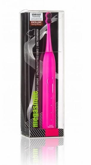 MEGASMILE Звукова гідроактивна зубна щітка Black Whitening II Shocking Pink