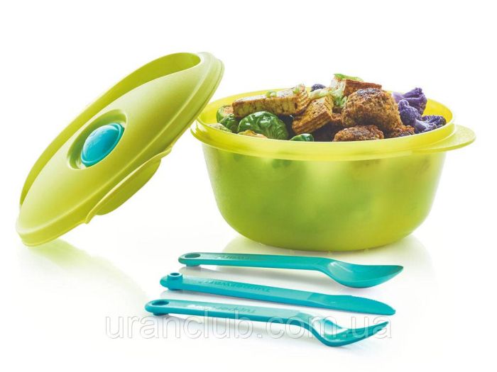 Набор Всегда с собой 1, 5 литра с приборами Tupperware