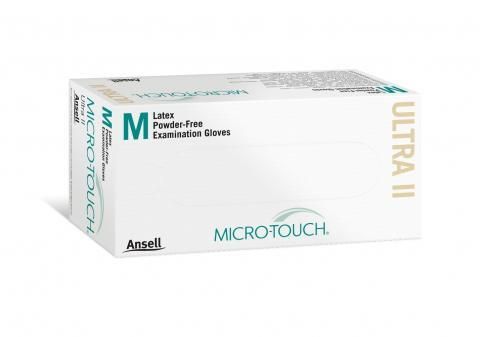 Перчатки медицинские микро точ ультра MICROTOUCH ULTRA ll 100 шт./уп. M