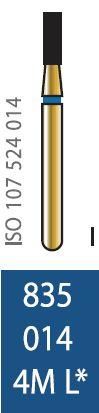 Бор алмазный Diatech синее кольцо 105-125 µм (ML) стандартная 835-014-4ML