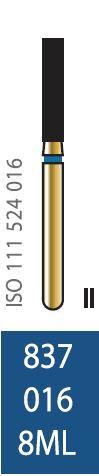 Бор алмазный Diatech синее кольцо 105-125 µм (ML) стандартная 837-016-8ML