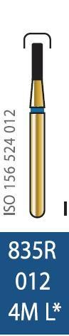 Бор алмазный Diatech синее кольцо 105-125 µм (ML) стандартная 835R-012-4ML