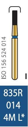 Бор алмазный Diatech синее кольцо 105-125 µм (ML) стандартная 835R-014-4ML