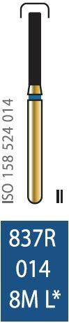 Бор алмазный Diatech синее кольцо 105-125 µм (ML) стандартная 837R-014-8ML