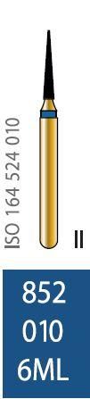 Бор алмазний Diatech синє кільце 105-125 µм (ML) стандартна 852-010-6ML