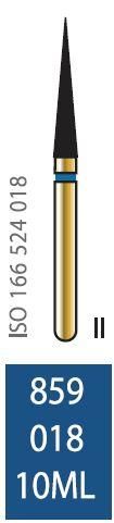 Бор алмазный Diatech синее кольцо 105-125 µм (ML) стандартная 859-018-10ML