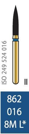 Бор алмазный Diatech синее кольцо 105-125 µм (ML) стандартная 862-016-8ML