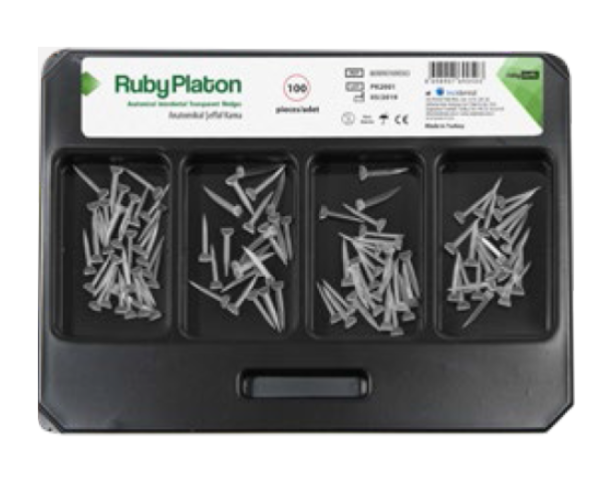 Пластикові клини RubyPlaton,100 шт