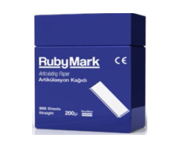 Артикуляційний папір RubyMark 200 мк -прямий (300 шт)