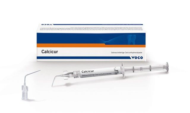 Calcicur, VOCO (Кальцикур, Воко) рентгеноконтрастна паста шприц 2мл