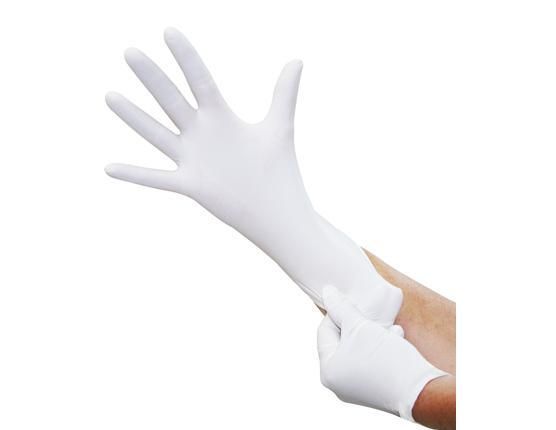 Медицинские нитриловые перчатки SafeTouch Platinum White Nitrile (3г)
