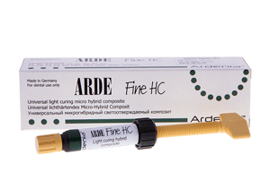 Arde Fine HC Светоотверждаемый, рентгеноконтрастный, микрогибридный материал шприц 4гр UD