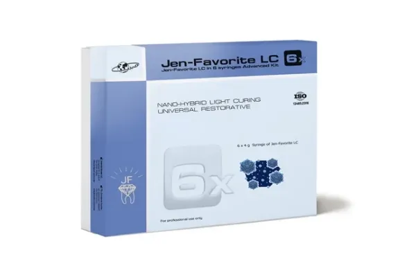 Jen-Favorite LC (Джен Фаворит ЛЗ) наногібридний композитний матеріал A2E, A2D, A3D, A3E, LO, I (6 шпрц*4г) 