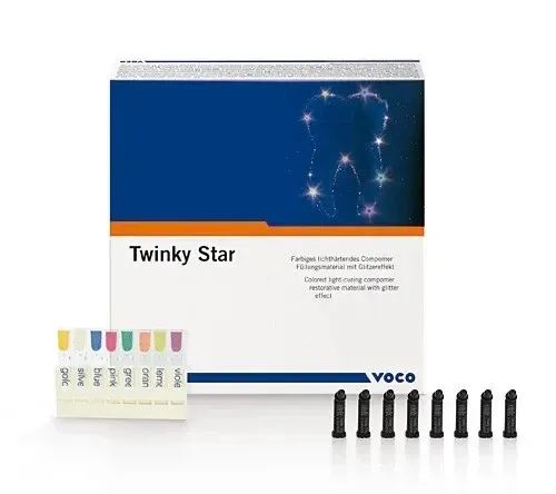 TWINKY STAR, VOCO (Твінки старий) -реставраційний матеріал у капсулах Pink, капс. 0.25г, (1 шт) 