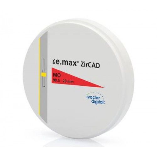 Цирконієвий диск IPS e.max ZirCAD для CAD/CAM обладнання MO 98.5-14mm/1